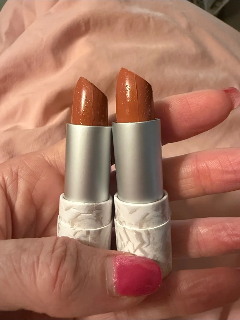Jane Satin Lipstick Trio — Soft Cream Shades, 2 Day Dreamer & 1 Beach Babe